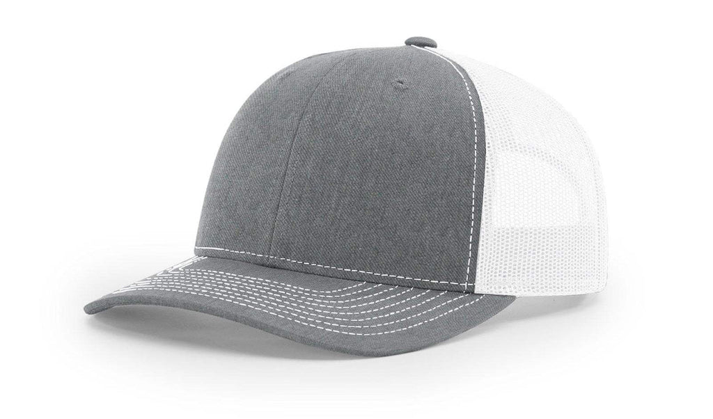 Richardson 112 Trucker Hat Ball Cap Meshback Hat Snapback Cap Trucker Cap - OSFM